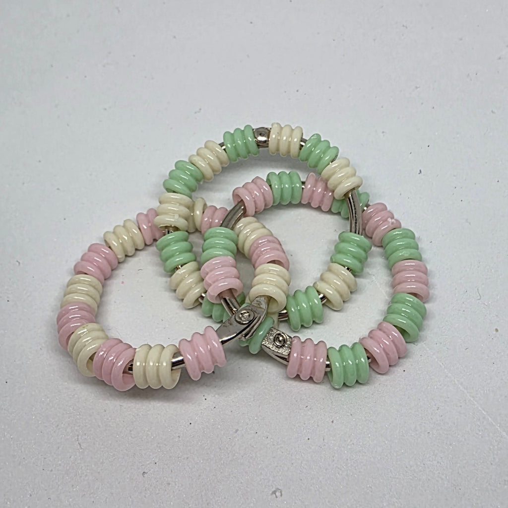 Regular Infinity Pastel Textured Pony Beads