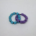 Mini Duo Textured Pony Beads