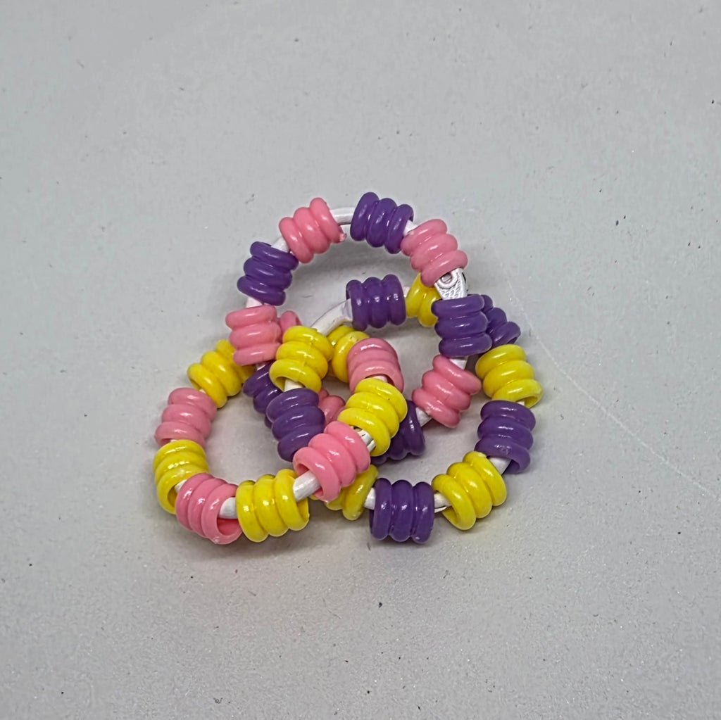 Mini Infinity Bright Textured Pony Beads
