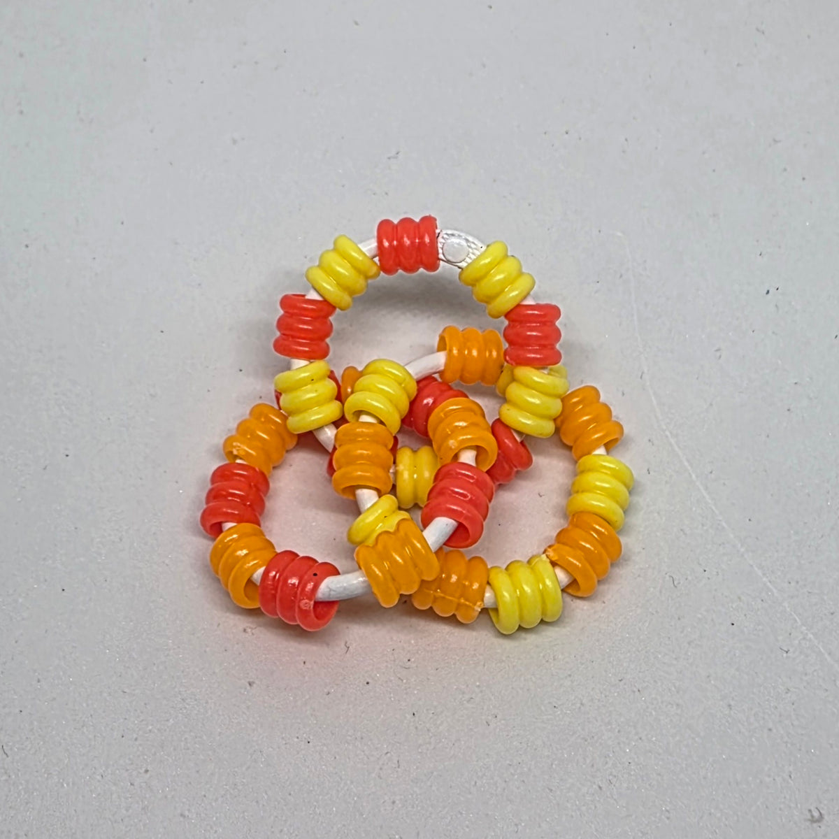 Mini Infinity Bright Textured Pony Beads