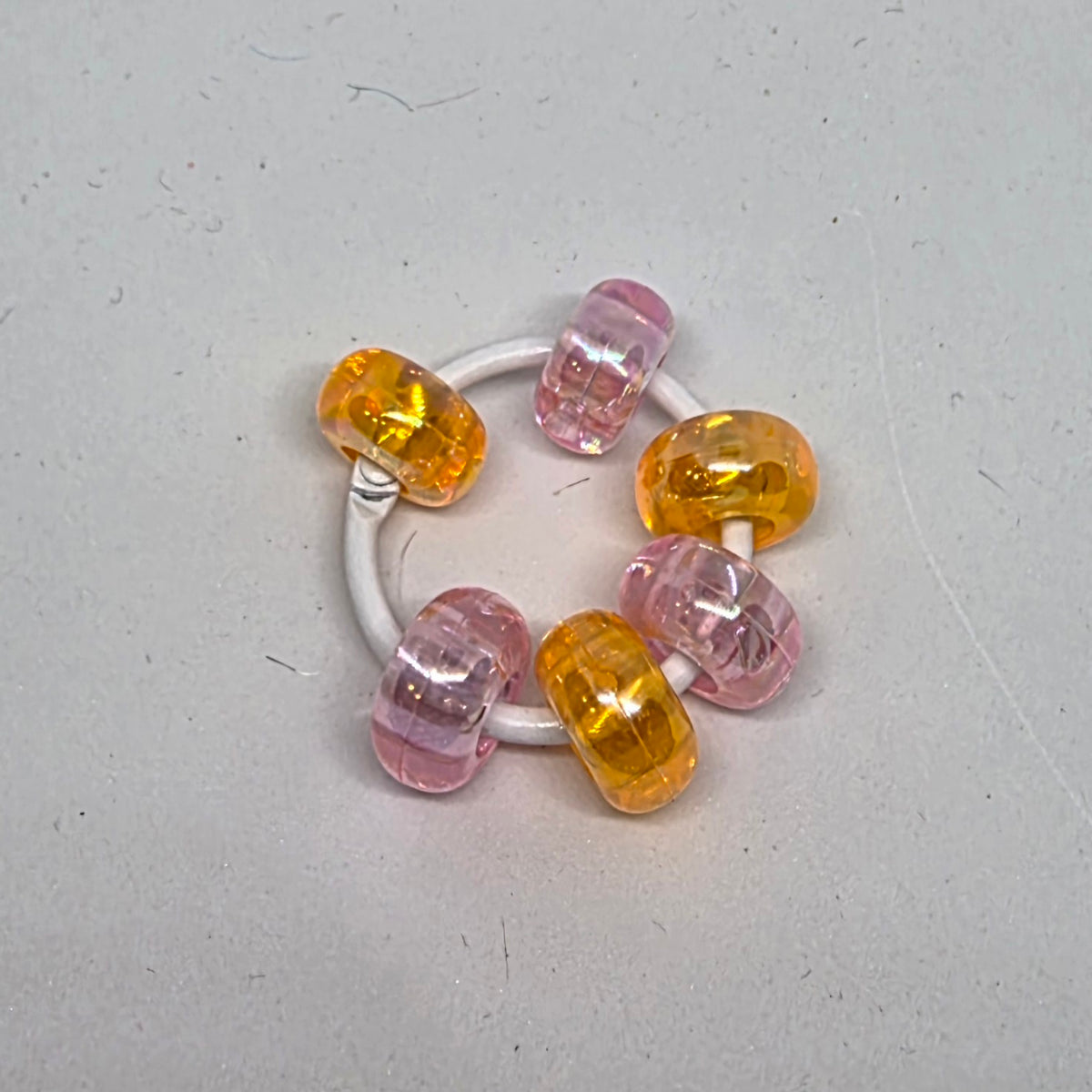 Mini Iridescent Oval