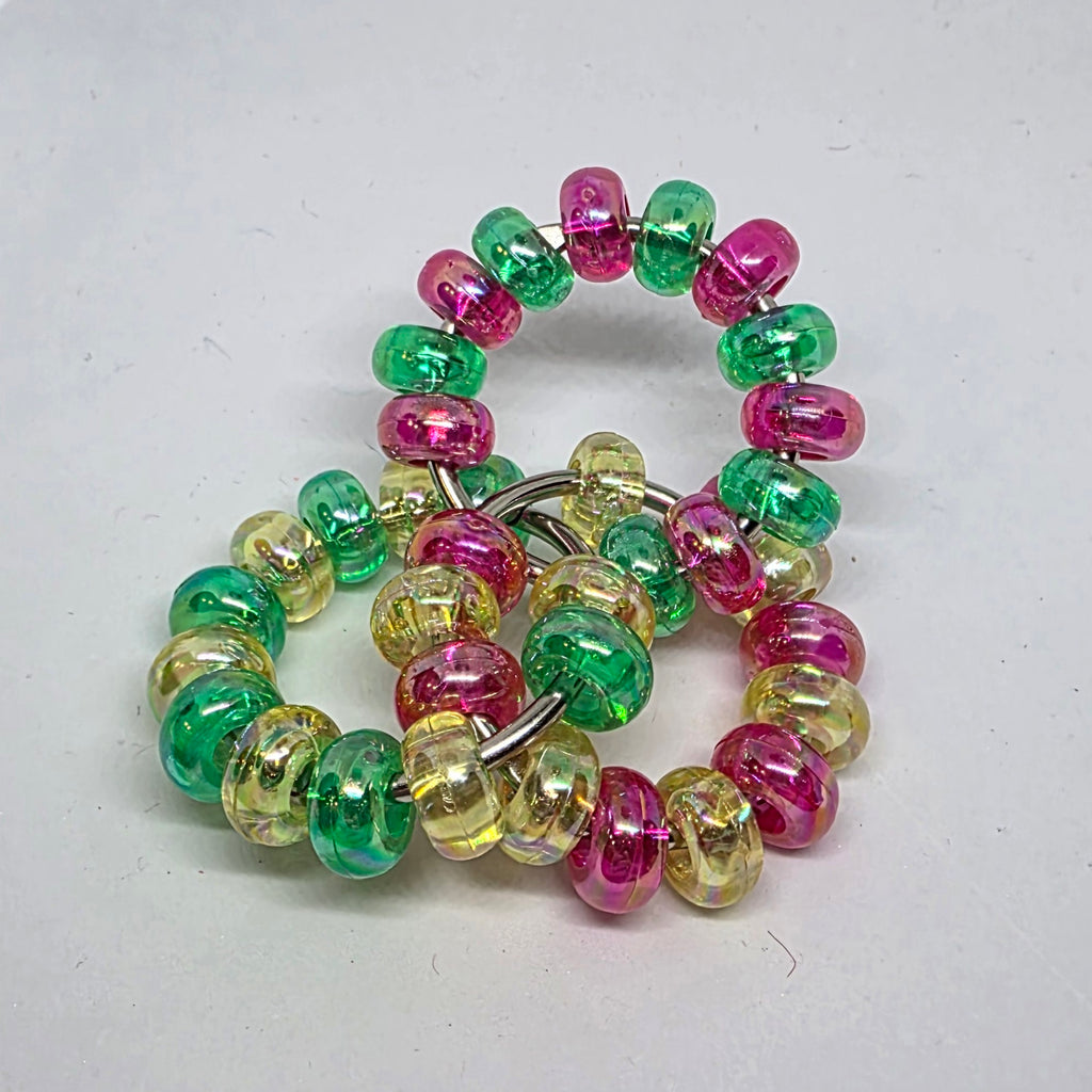 Regular Infinity Iridescent Oval